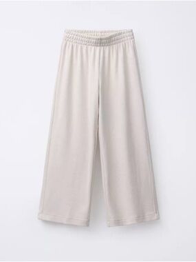 Zara kids soft wide leg jogger